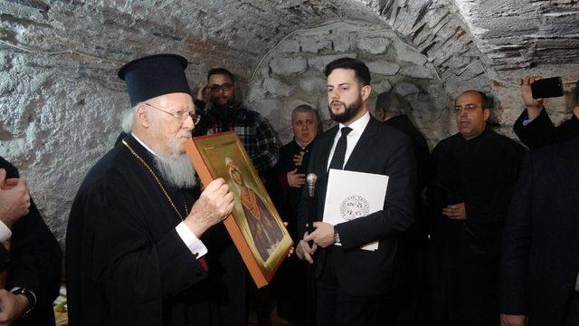 İzmit'te, Azize Santa Barbara ayinle anıldı