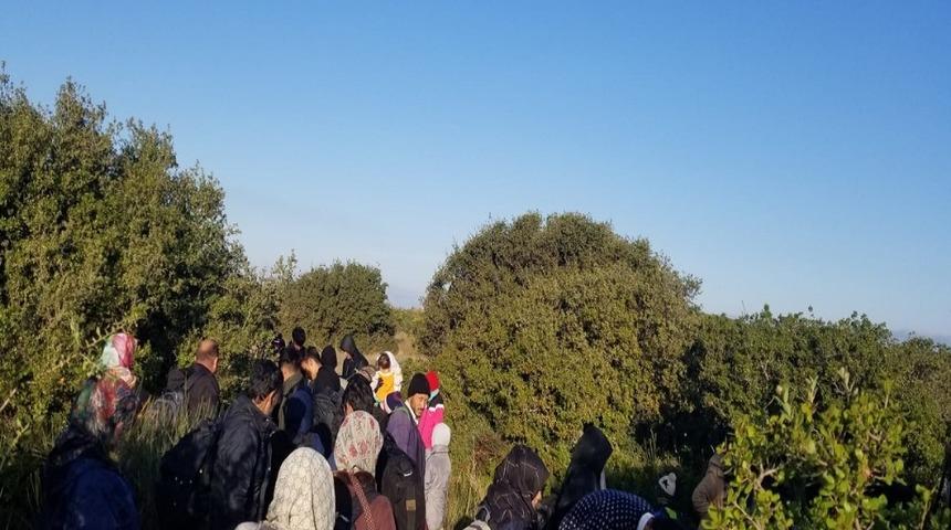 &Ccedil;anakkale&rsquo;de 91 m&uuml;lteci yakalandı