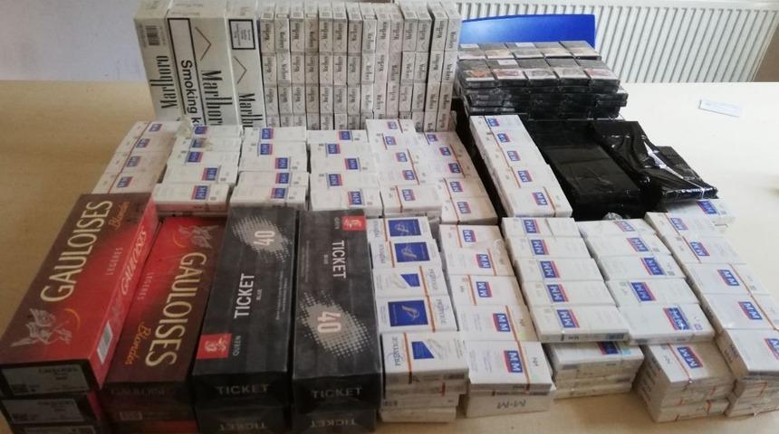 Gaziantep&rsquo;te bin 190 paket ka&ccedil;ak sigara ele ge&ccedil;irildi