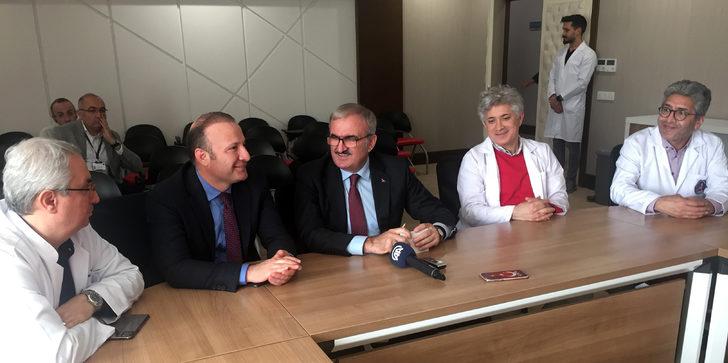 Validen çift kol nakilli Yusuf'a ziyaret G1