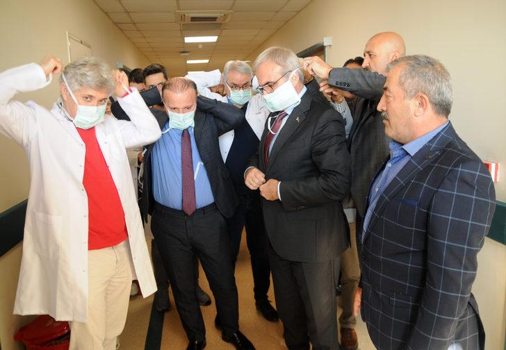 Validen çift kol nakilli Yusuf'a ziyaret G4