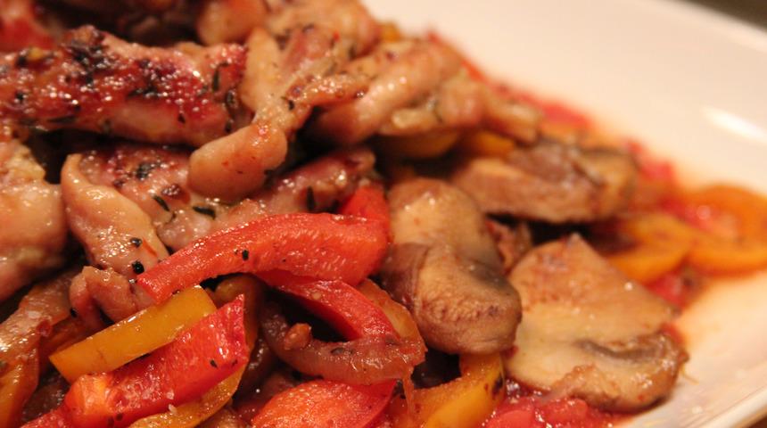 Mantarlı tavuk sote tarifi