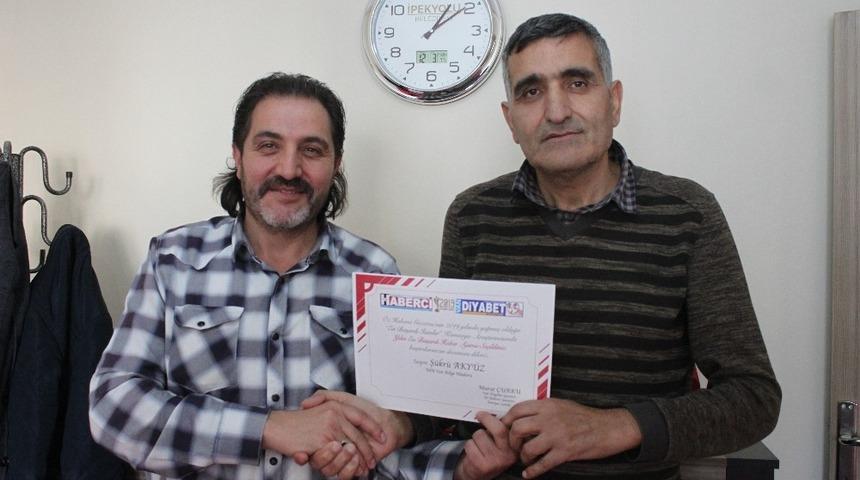 Van&rsquo;dan İHA&rsquo;ya &lsquo;en başarılı haber ajansı&rsquo; &ouml;d&uuml;l&uuml;