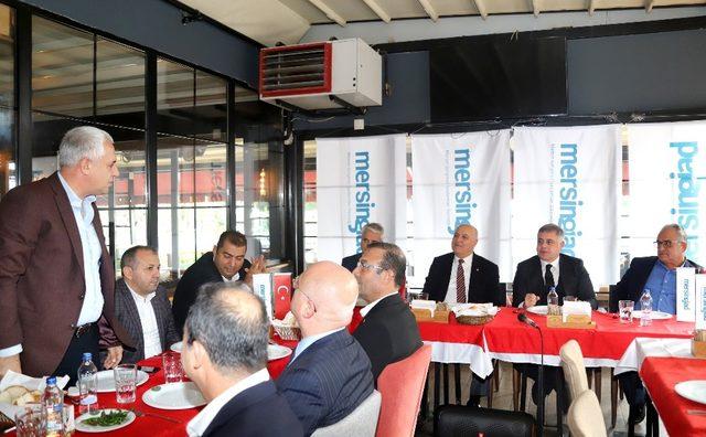MTSO Başkanı Kızıltan, Mersin GİAD üyeleriyle buluştu