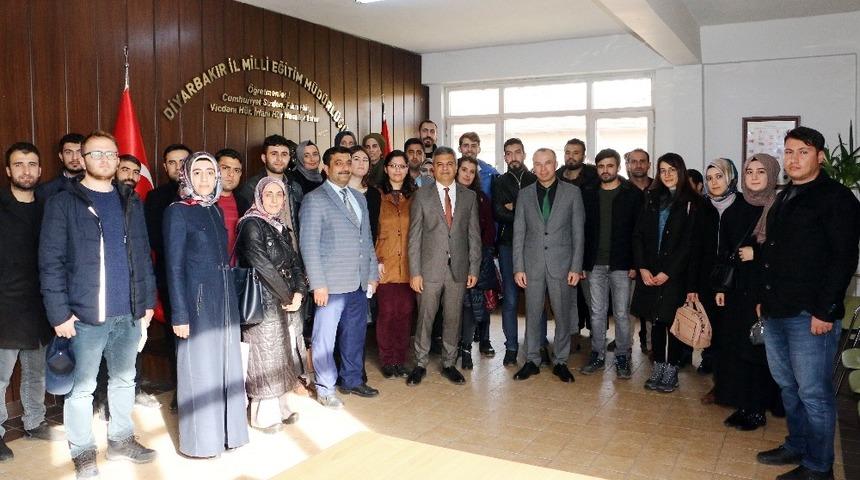 Aday &ouml;ğretmenlerden Taş&ccedil;ığr&rsquo;e ziyaret