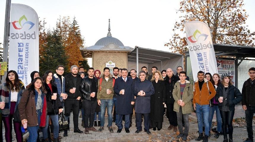 Öğrencilere çorba ikramı