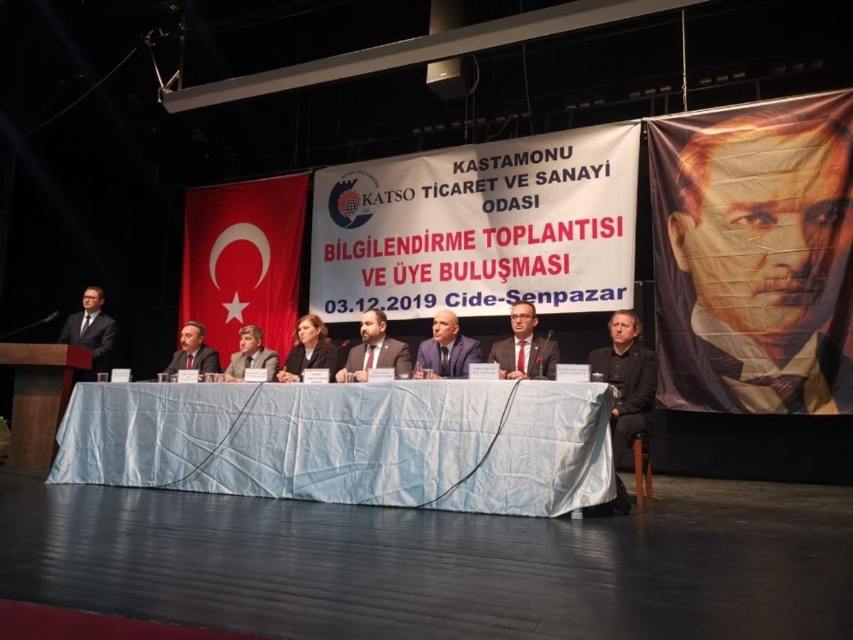 KATSO&rsquo;dan Cide ve Şenpazar&rsquo;da bilgilendirme toplantısı