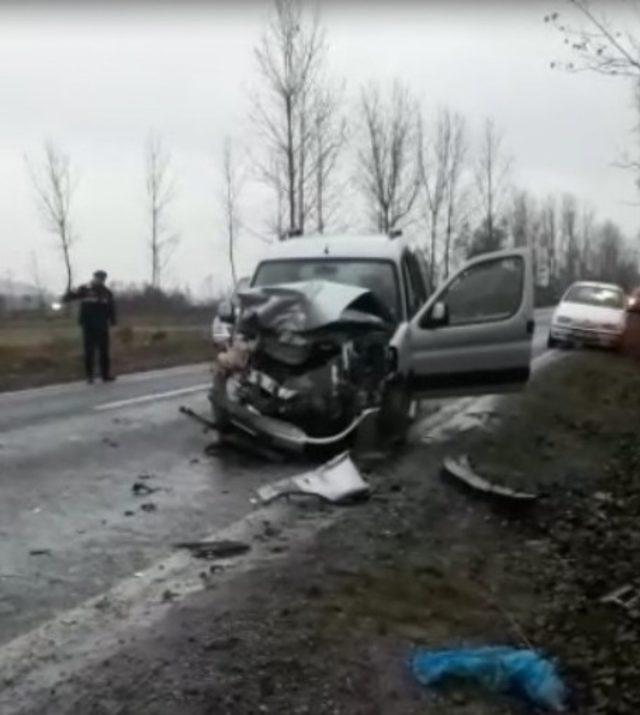 Bafra’da trafik kazası: 7 yaralı