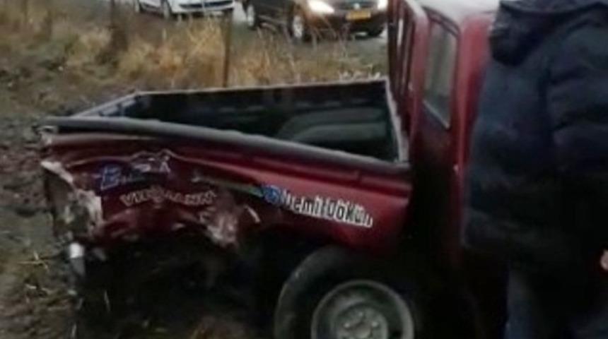 Bafra&rsquo;da trafik kazası: 7 yaralı