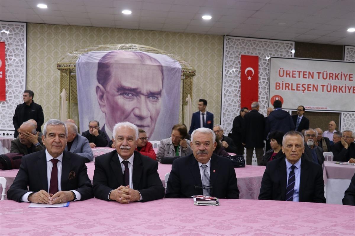 Vatan Partisi Genel Başkanı Perin&ccedil;ek: "T&uuml;rkiye bir &uuml;retim devriminin eşiğinde"