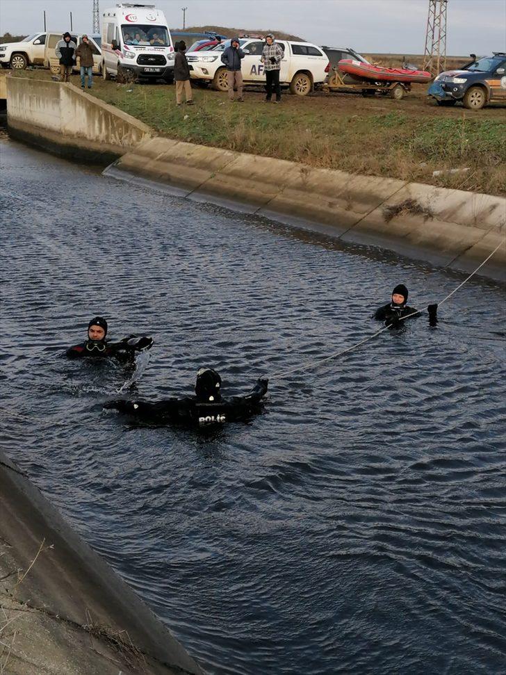 GÜNCELLEME - Edirne'de kendisinden haber alınamayan avukatın aracı kanalda bulundu G1