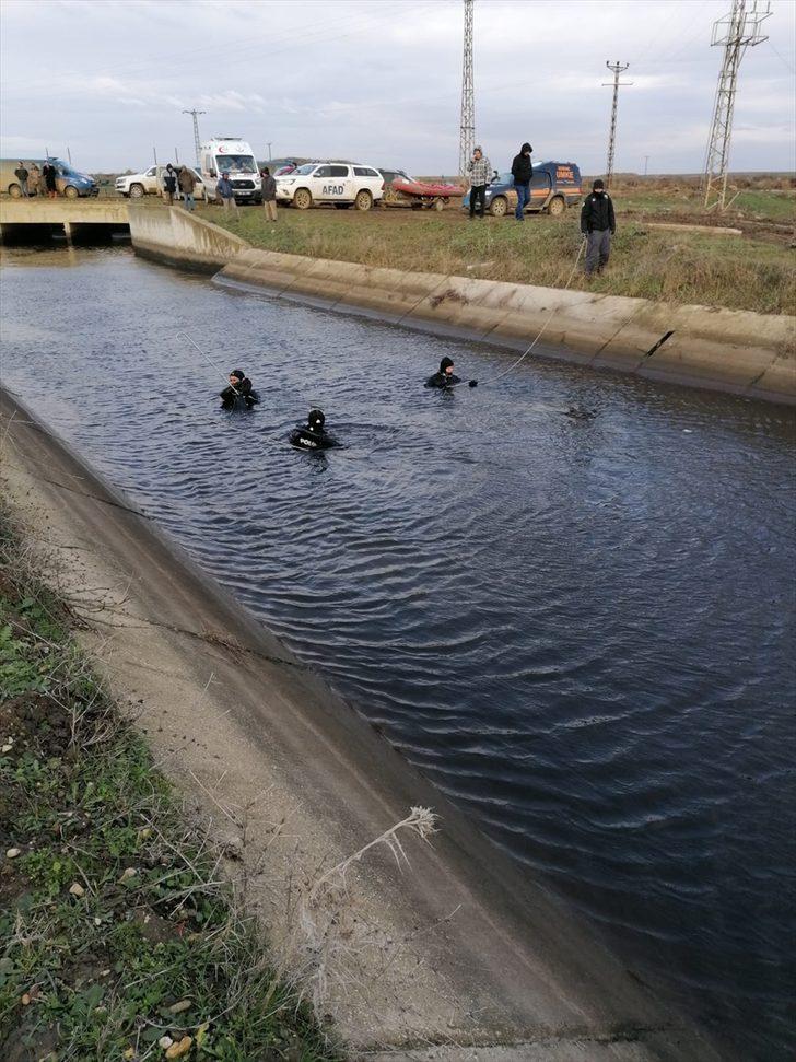 GÜNCELLEME - Edirne'de kendisinden haber alınamayan avukatın aracı kanalda bulundu G2