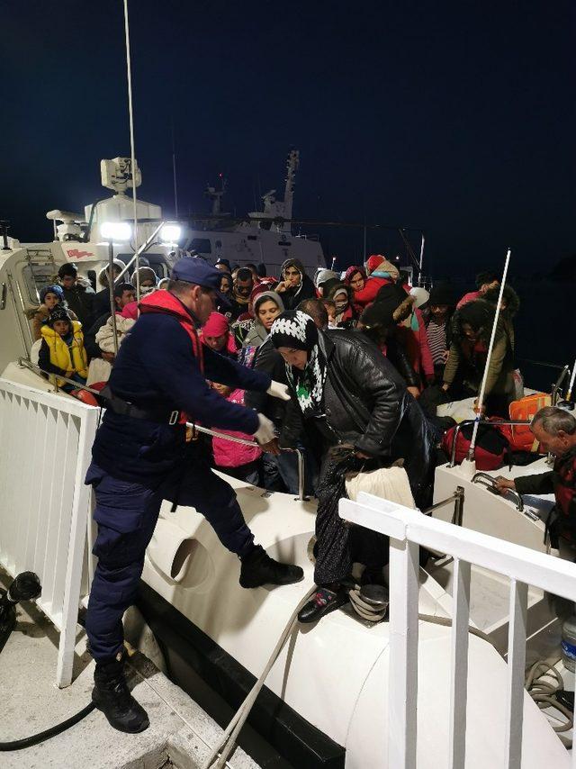 Kuşadası’nda 40 düzensiz göçmen yakalandı