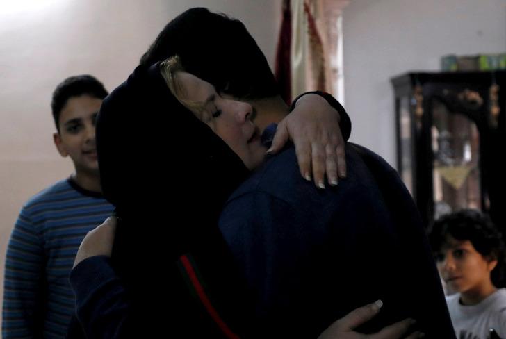 20 yıl sonra Filistinli anne ve oğlunun duygu dolu buluşması G2