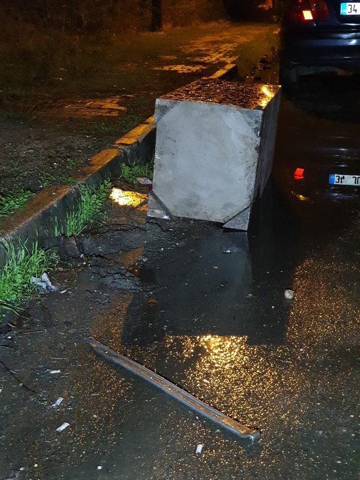 Polisi görünce,150 kiloluk para kasasını bırakıp kaçtılar G3