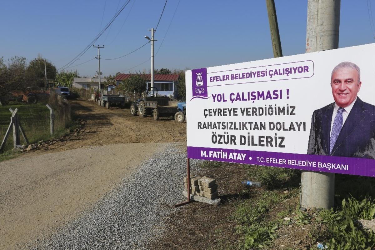 Ser&ccedil;ek&ouml;y&rsquo;de yollar yenileniyor