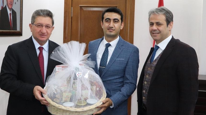 Nazilli Ticaret Odası&rsquo;ndan Bozdoğan&rsquo;ın yeni Kaymakamına ziyaret