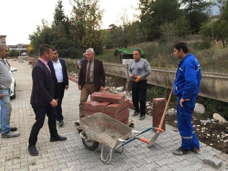 Kemer’de yol çalışmaları G1