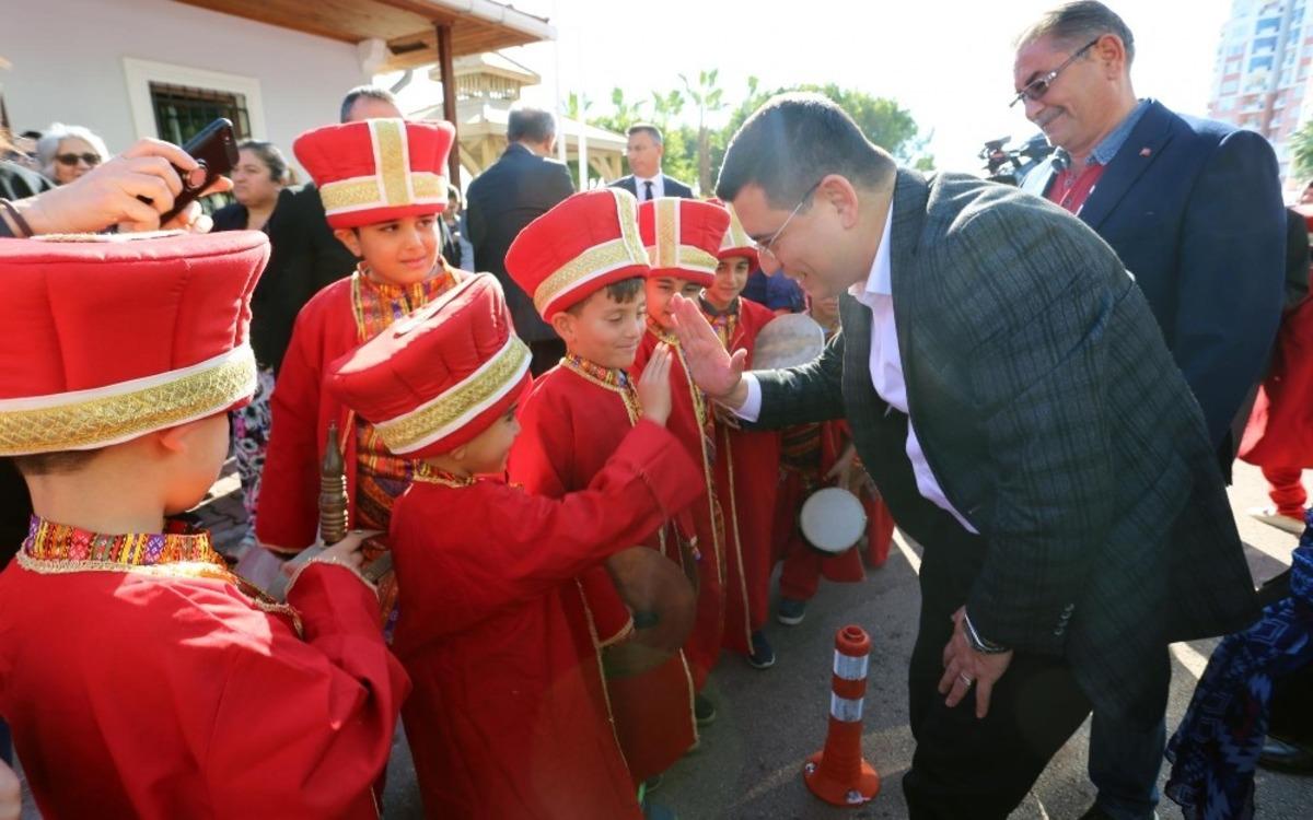 Kepez&rsquo;in d&ouml;rt bir yanına sevgi at&ouml;lyesi