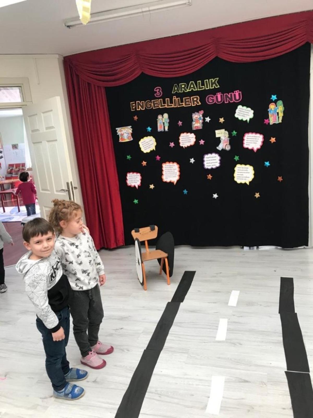 Anaokulu &ouml;ğrencilerinden anlamlı etkinlik