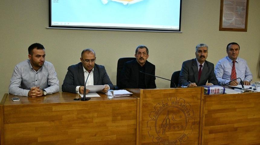 Karab&uuml;k Belediyesi Meclis Toplantısı yapıldı