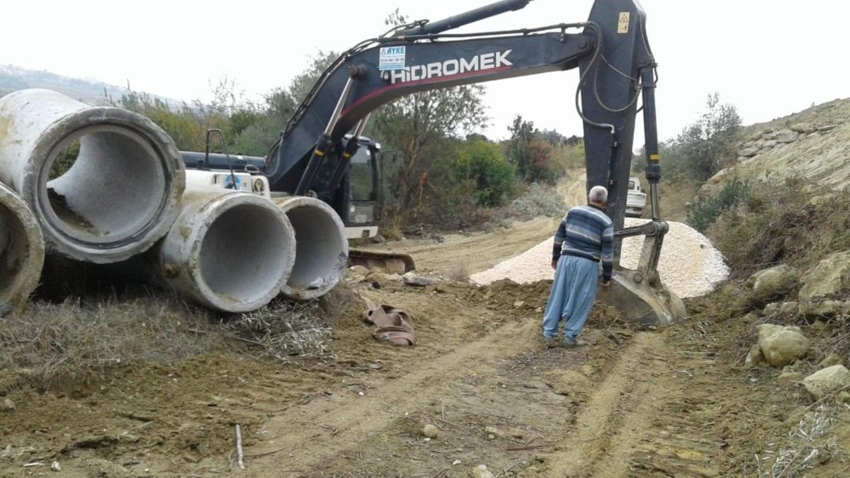 Tarsus ve &Ccedil;amlıyayla&rsquo;da b&uuml;z boru &ccedil;alışması