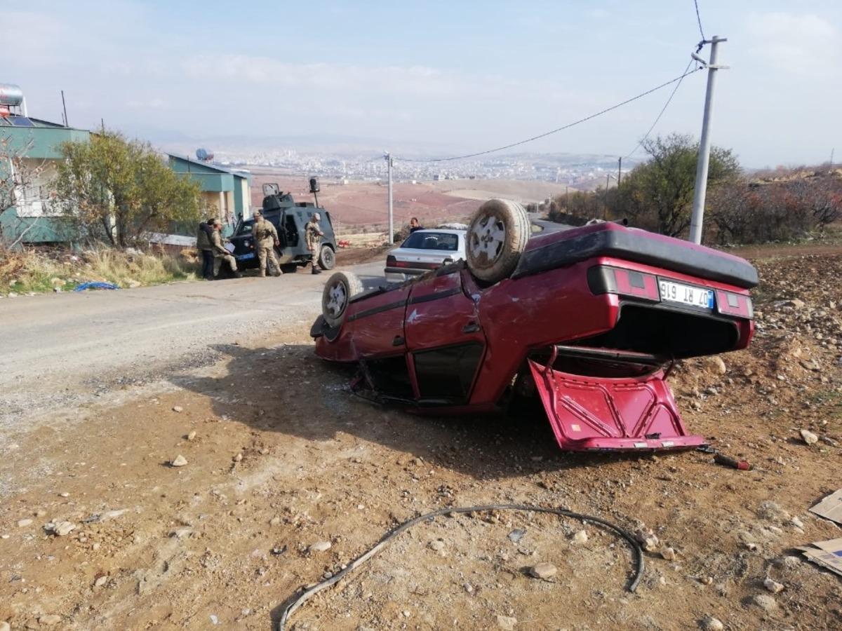 Siirt&rsquo;te ara&ccedil; takla attı: 1 yaralı
