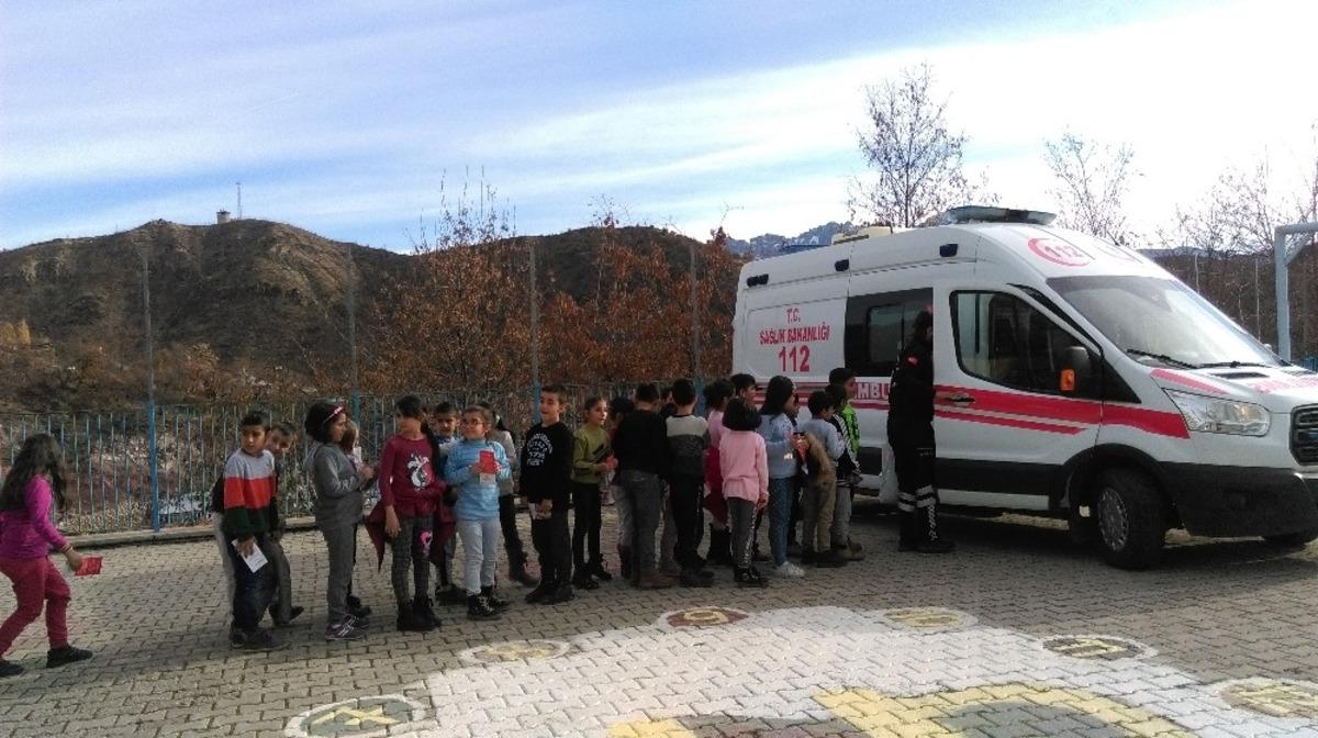 Tunceli&rsquo;de Acil Sağlık Hizmetleri Haftası etkinlikleri
