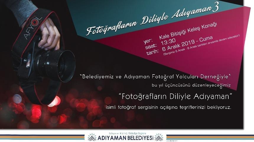 &lsquo;Fotoğrafların Diliyle Adıyaman&rsquo; sergisi yapılacak