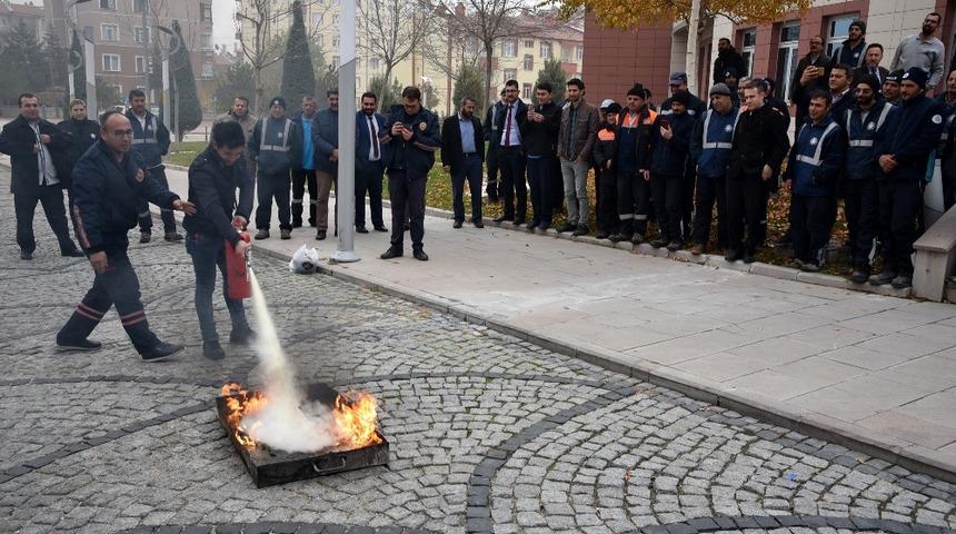 Sel&ccedil;uklu&rsquo;da doğal afetlere karşı hazırlık eğitimi