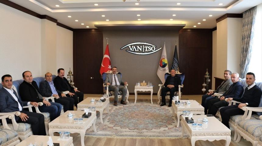 M&uuml;d&uuml;r G&ouml;ksoy&rsquo;dan Van TSO&rsquo;ya ziyaret