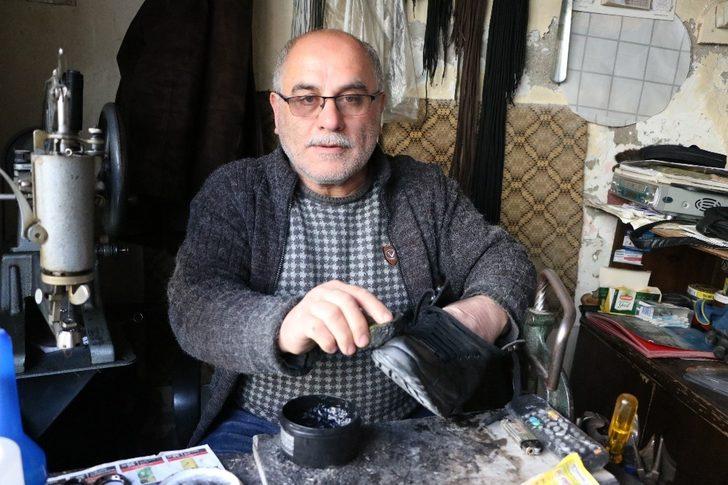 Ayakkabı tamircilerinde kış yoğunluğu G2