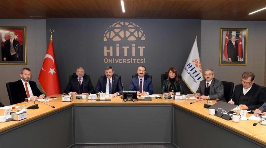 Hitit &Uuml;niversitesi stratejik planı masaya yatırıldı