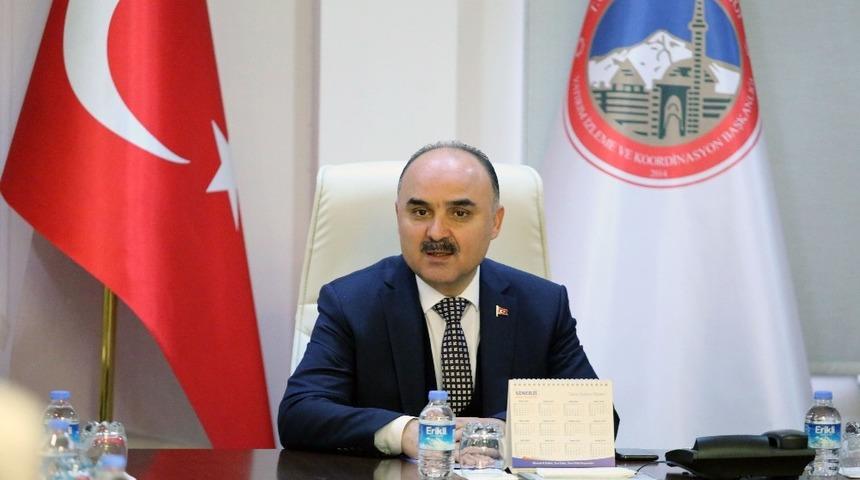 İl idare şube başkanları toplantısı Vali G&uuml;naydın başkanlığında yapıldı