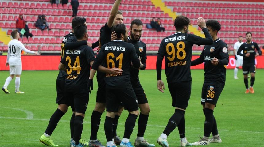 Kayserispor-Manisa maç sonucu: 3-2