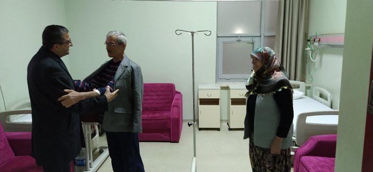 Başkan Bülent Öz’den hastalara ziyaret G1