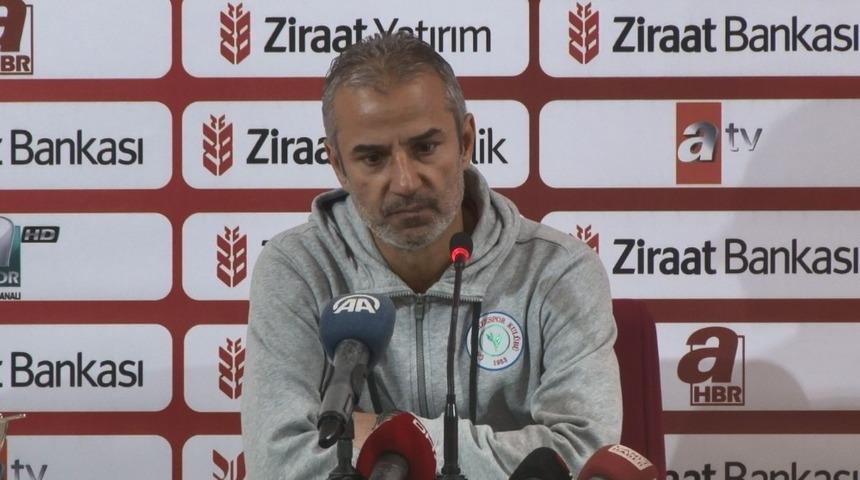 İsmail Kartal: "Daha farklı bir galibiyet ile ilk yarıyı kapatabilirdik"
