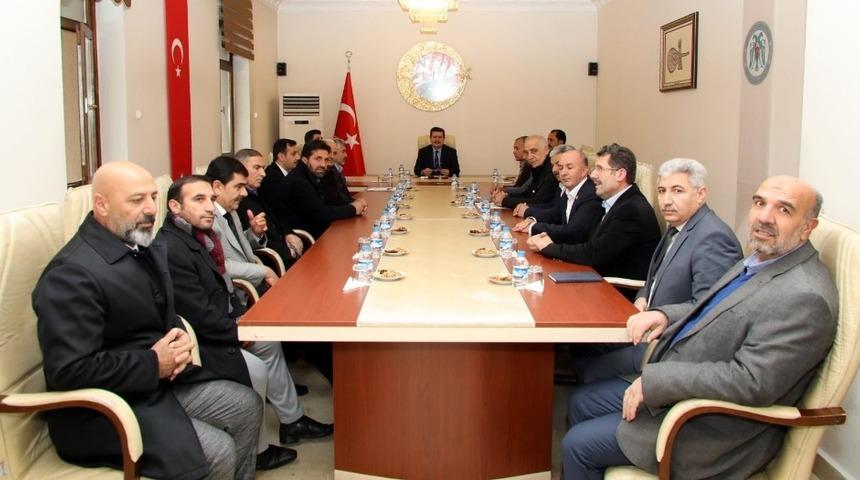 Vali Arslantaş, Erzincan STK platformu ile biraraya geldi