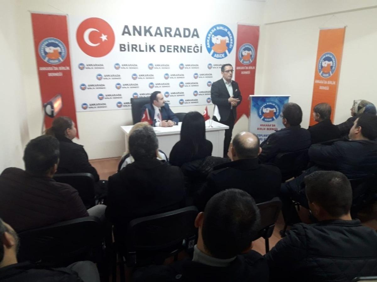 Ankara&rsquo;da Birlik Derneği&rsquo;nden &lsquo;Ağız ve Diş Sağlığı&rsquo; konulu s&ouml;yleşi