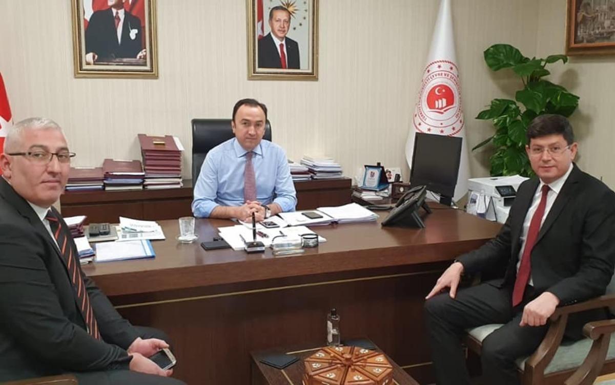 Başkan &Ouml;zcan&rsquo;dan Ankara&rsquo;da verimli g&ouml;r&uuml;şme