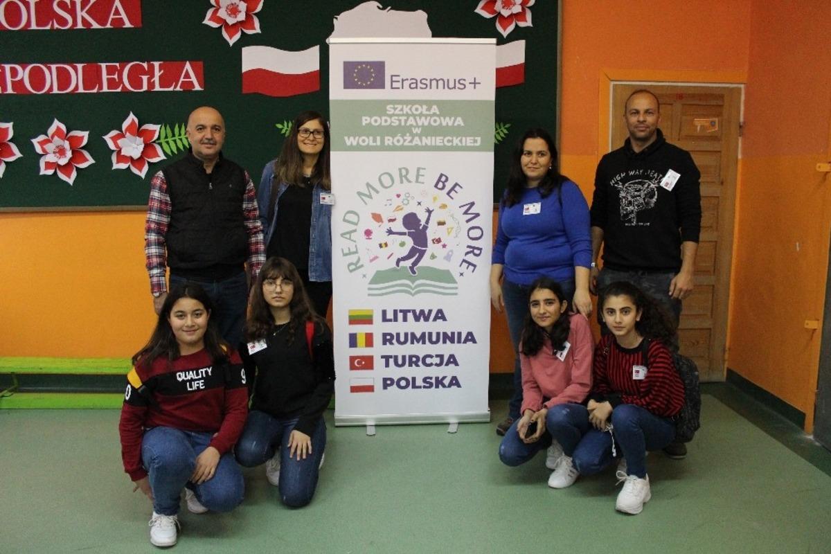 Erasmus projesi kapsamında Polonya&rsquo;ya gittiler