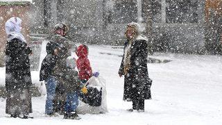 Malatya'da iki ilçede eğitime kar engeli! 