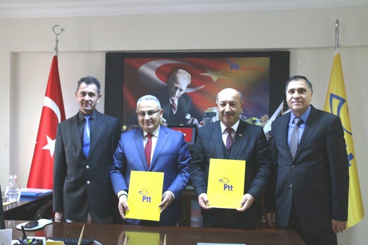K&uuml;tahya İl Milli Eğitim M&uuml;d&uuml;rl&uuml;ğ&uuml; ile PTT arasında protokol
