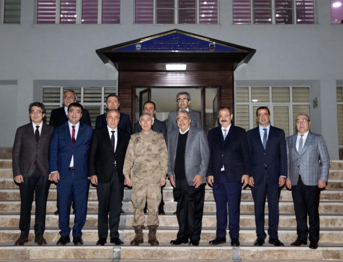 SANKO Holding y&ouml;netiminden emniyet ve jandarmaya ziyaret
