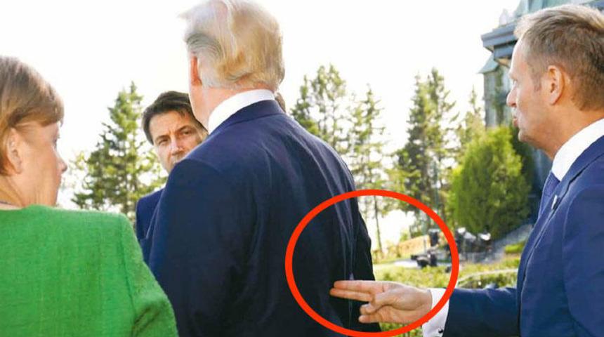 Trump'a 'silah' doğrultulan fotoğraf tartışma yarattı