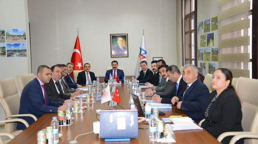 Vali Mustafa Masatlı Başkanlığında SERKA 69&rsquo;ncu y&ouml;netim kurulu toplantısı yapıldı