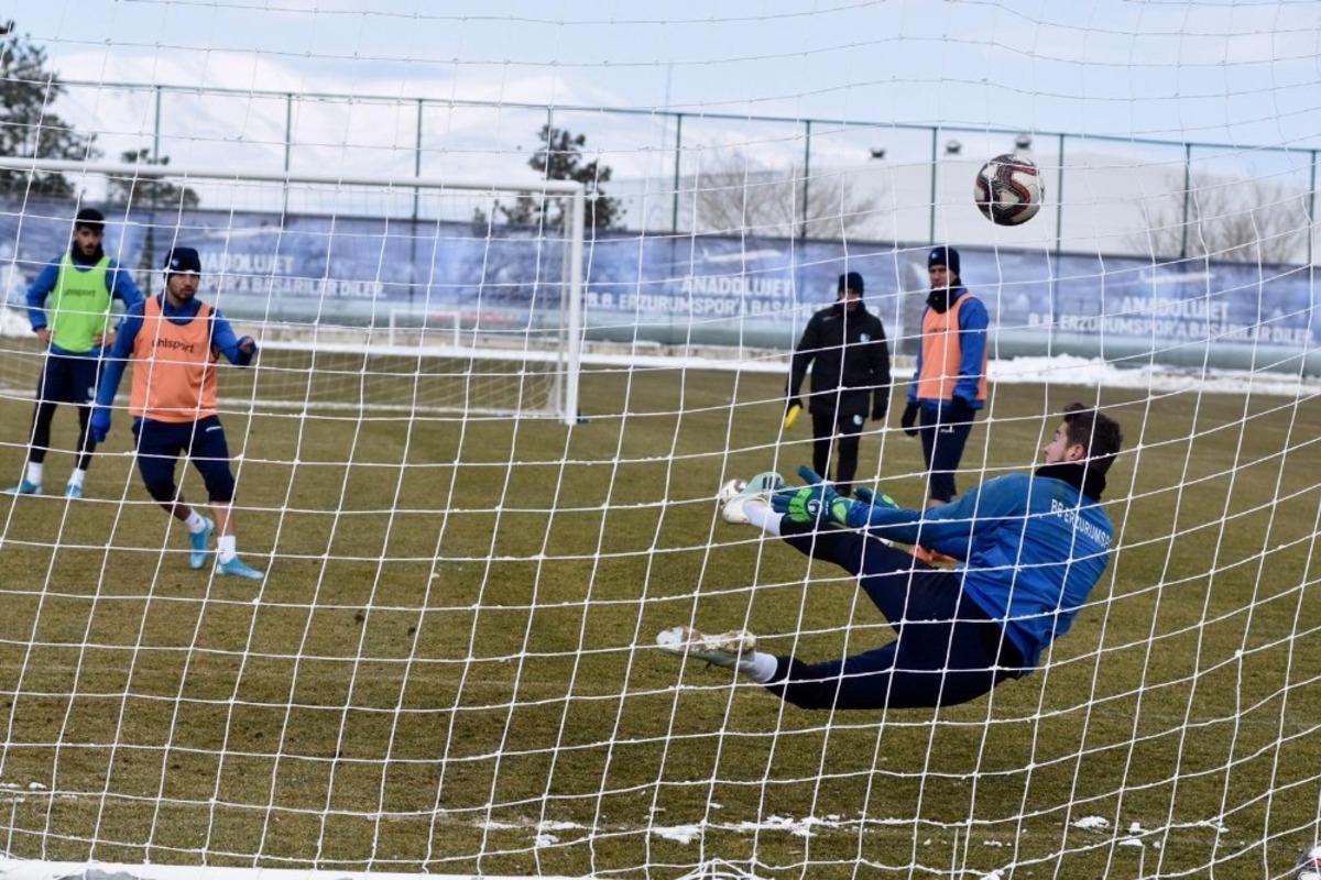 B.B.Erzurumspor, Adana Demirspor ma&ccedil;ının  hazırlıklarını tamamladı