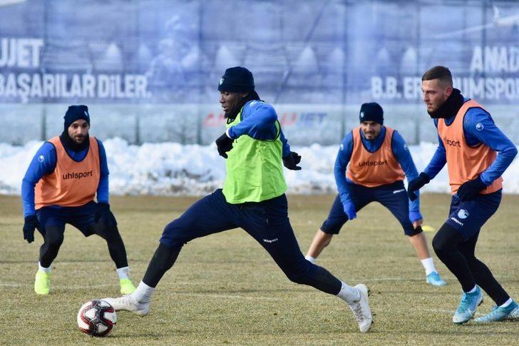 B.B.Erzurumspor, Adana Demirspor maçının  hazırlıklarını tamamladı G2