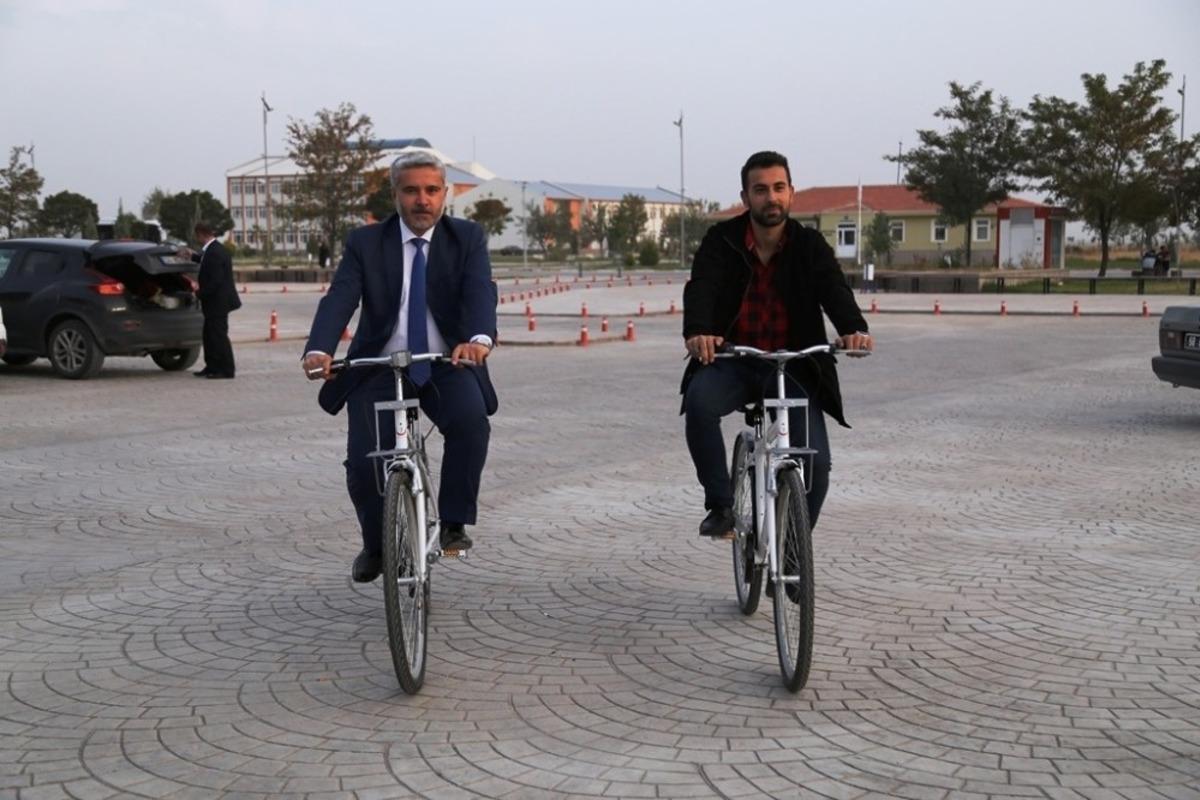 AS&Uuml; ve Aksaray Belediyesi bisiklet konusunda işbirliği yapıyor
