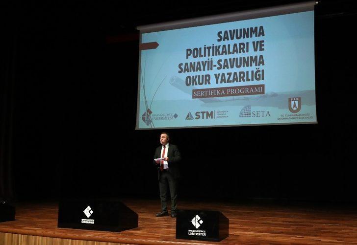 Savunma Sanayii Okuryazarlığı Sertifika Programı ilk kez HKÜ’de G1